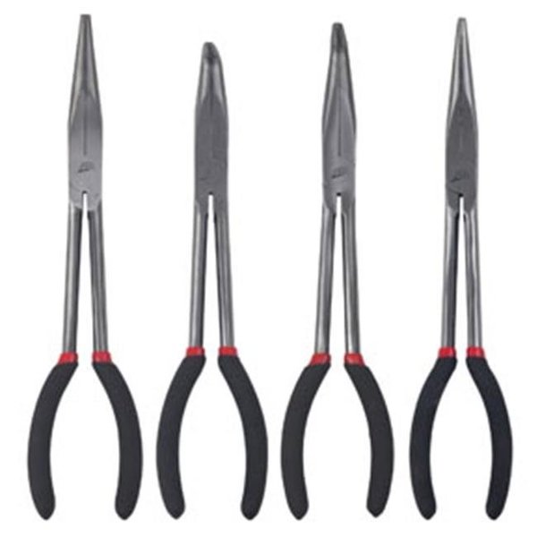 Atd Tools ATD Tools 814 4 Pc. Long 11 In. Needle Nose Pliers Set ATD-814